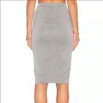 Helfrich Los Angeles Women's S Reagan Black Washed Knee Length Stretch Skirt NWT Photo 10