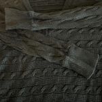 Ralph Lauren Lauren Cotton Blend Horizontal Cableknit Sweater Black Size Small Photo 6