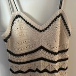 Olive & Oak Elegant Cream and Black Knit Dress Photo 2