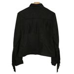 NWT Rachel Rachel Roy Fringe Vegan Suede Jacket Photo 2