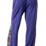 Free People FP Movement Kickoff Cotton Terry Pant in the Midnight Navy Size m Blue Size M Photo 0