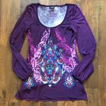 Bebe boho tunic or micro-mini dress, size L Photo 3