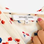 Gerard Darel  Paris White Floral Blouse Photo 2