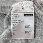 Elodie New Tulip Hem Crewneck Sweater Lightweight Pullover Heather Grey Photo 12