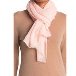 BCBG Pink Oversized Pleated Wrap Scarf NWT Photo 1
