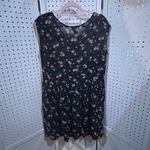 Banana Republic  Floral Rayon Button Front Sleeveless Midi Dress Size M Photo 5