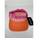 Peloton NEW  Color Block Trucker Hat Adjustable Pink Orange Womens One Size Photo 1