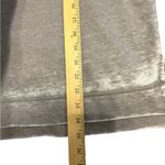 Lucky Brand  Floral Embroidered Sweatshirt
Top Gray Long Sleeve Distressed small Photo 4