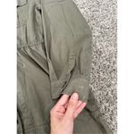 Avec Les Filles  Anthropologie Cinch Waist Utility Cargo Jacket Army Green M Photo 10