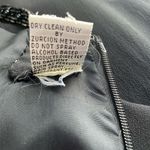 Oleg Cassini Black Tie size Small Silk Beaded Embellished Party Evening Dress Photo 10