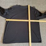 Sas’sa Fringe Western Rodeo Cowgirl Long Sleeve Lace Studded Shirt Women’s 40 Black Size XL Photo 5