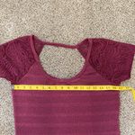 Maurice's Juniors Lace Sheer Short Sleeve Shirt Size Small Photo 3