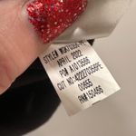 GOLDRAY Black Fraidy Size S Faux Wrap Knit Midi Dress Asymmetric Casual Basic Photo 4