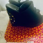 Tory Burch Black Studded wedges Photo 0