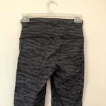 Aerie AMERICAN EAGLE Gray Black Space Dye High Waisted Rise Cropped Leggings S Photo 8