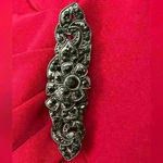 CHAPS Solid Dark Red Party Dress (442) Photo 6