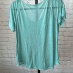 Lucky Brand  Slub Knit Green Graphic T-Shirt Size Medium Photo 1