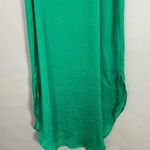 Sadie & Sage Maxi Slip Dress Green Relaxed Fit Summer Vacation Breezy Size Small Photo 4