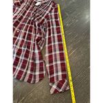 Gap  Women's Plaid Tunic Button-Up Shirt Long Sleeve Size S Multicolor Photo 12