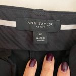 Ann Taylor  6P Black Crop Pants with Lace Bottom - has pockets Photo 5