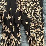 Kathmandu Imports Brown and Black Bird Print Harem Jumpsuit  One size fits S-XL By Kathmandu  Photo 3
