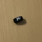 Black Ring with Superman logo Size 6.5 Photo 1