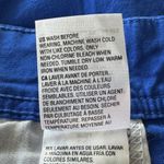 Style & Co SZ 16 Shorts Mid-Rise Pockets Zip-Fly Stretch Cobalt Blue Womens New Photo 6