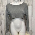 Akira gray crop top Photo 0