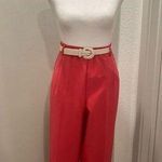 Blair VTG 80s Hot Pink Fuchsia Barbiecore Miami Vice Pants Slacks Photo 0