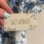 Sweet Wanderer ✨ Blue Print Midi Sz Large Dress✨ Photo 5