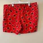 Lands' End Lands’ End Women’s Floral Poppy Print Shorts. Size 20 Photo 2