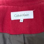 Calvin Klein  Capelet Cape Red Wool Blend Peacoat Photo 5