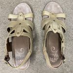 Dansko Nina Leather Strappy Heeled Sandals Size 41 European US 10 Tan Photo 2
