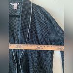Victoria's Secret  Black and White Polka Dot Short Robe size XL Photo 5