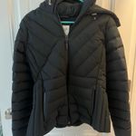 Abercrombie & Fitch Black Abercrombie Puffer Jacket Photo 0