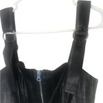 Poster Girl  X REVOLVE Black vegan leather dress S cyberpunk goth punk Photo 4