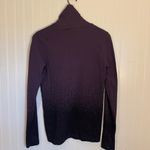 Athleta Flurry Base Layer Ombré Purple & Black Turtleneck Size Large Photo 4