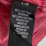 Best In Show Pink Long Sleeve Button Front Shirt Women's Size Large L Photo 5