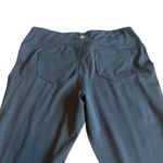 Kuhl Black Stretch Leggings Pockets Front Seam Workout Athleisure Hiking Large Photo 6