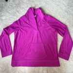 L.L.Bean Women's Pink Fleece Pullover w/ Shawl Collar - Size S - VGUC Photo 0