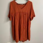 Boho Casual Dress Orange Photo 0