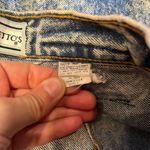 Palmettos acid wash high waisted denim jean mom shorts size 7 vintage Blue Photo 4