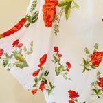 Miss Chievous Miss Chevious white floral kimono size small Photo 2