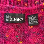 Vintage ‘90s Stefano Basics Hot Pink Mohair Blend Scoop Neck Fuzzy Sweater Vest Size L Photo 6