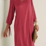 Soft Surroundings  Hera Mini Dress in Cardinal Red Size Large Photo 0