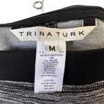 Trina Turk  Womens Sz M Gray Space Dye Ashby Pull On Elastic Waist Pencil Skirt Photo 5