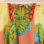 Ny Collection Tropical Floral Print Maxi Skirt Peasant Boho Vacation Resort Cruise Size S Photo 3