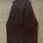 Babaton Aritzia  Brown Ribbed Sweater Photo 0