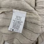 Common Sense Pants XS Tan Striped Pull On‎ Relaxed Minimalist Boho Street Photo 4