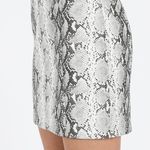 Wild Honey snakeskin leather skirt Photo 6